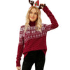 Snowflake High-Neck Sweater