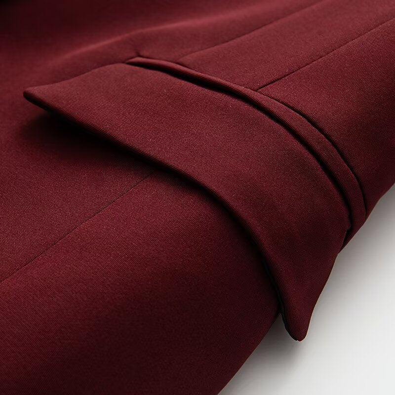 Slim Fit Long Overcoat