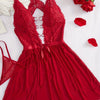 Scarlet Whisper Lace Lingerie Dress