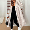 Fox Fur Gradient Long Coat