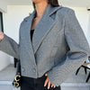 British Style Woolen Blazer