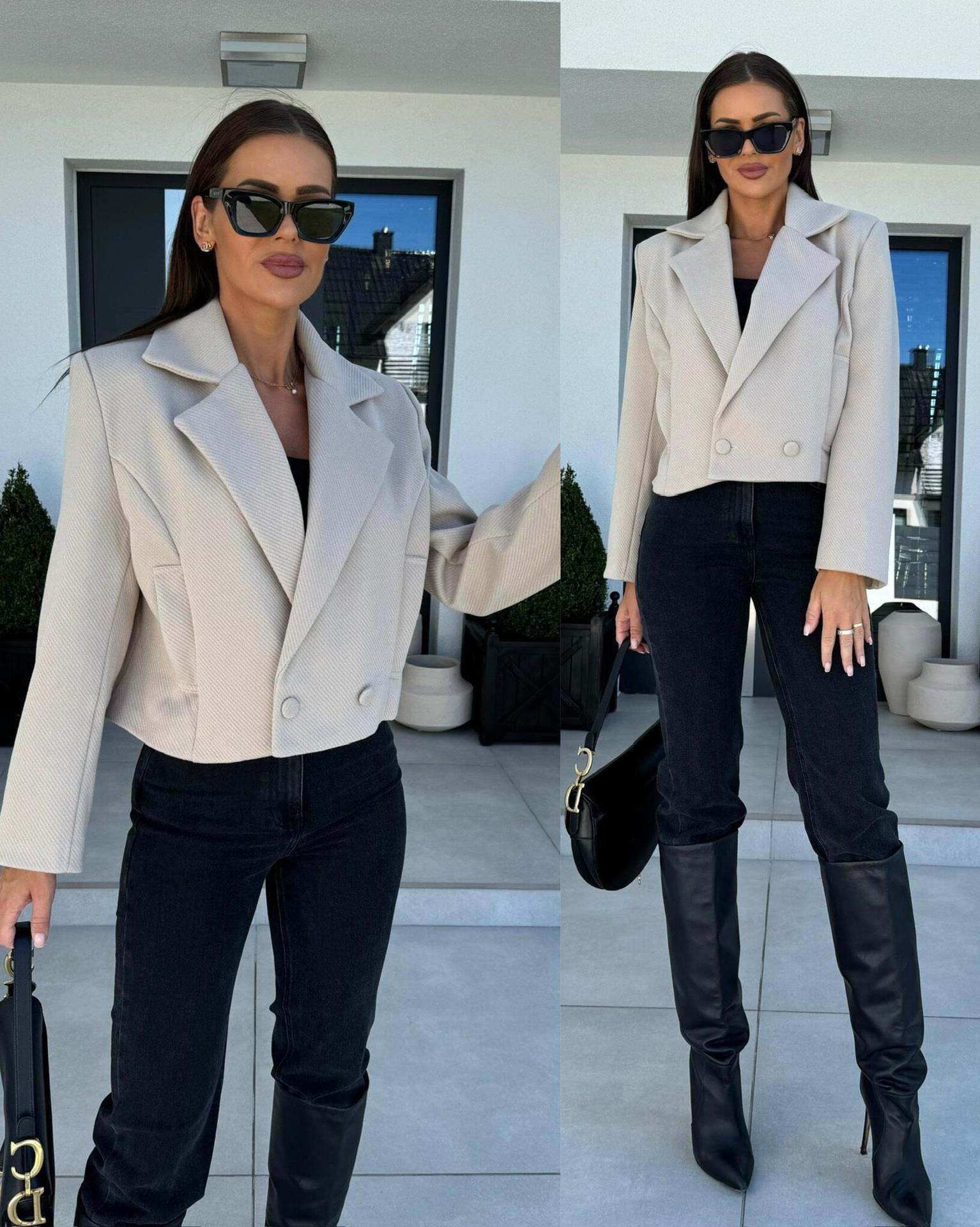 British Style Woolen Blazer