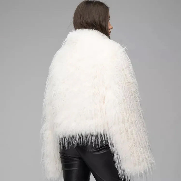 Plush Thick Fur Coat