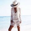 Lightweight Mesh Knit Beach Cover-Up