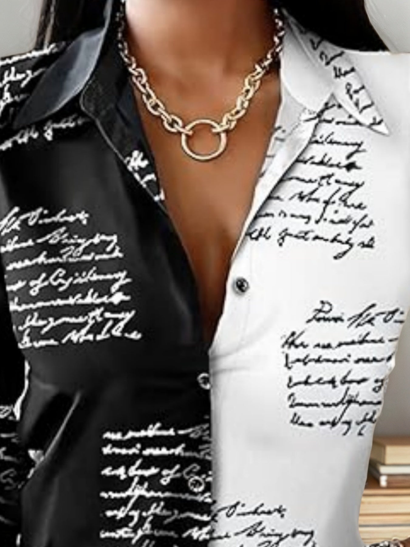 Casual Colorful Long Sleeve Shirt