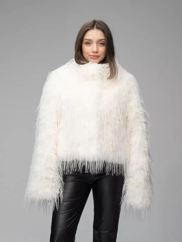 Plush Thick Fur Coat