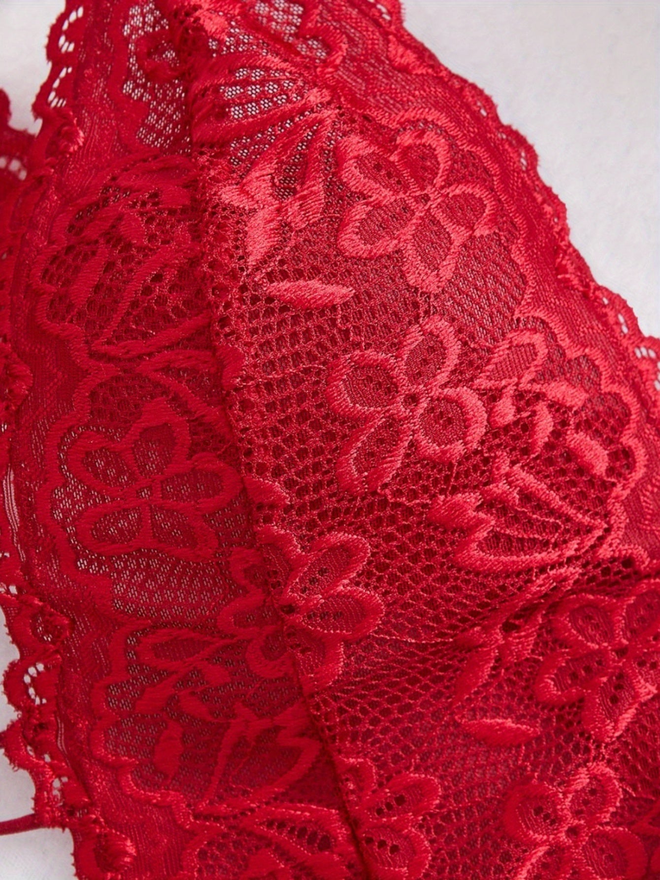Scarlet Whisper Lace Lingerie Dress