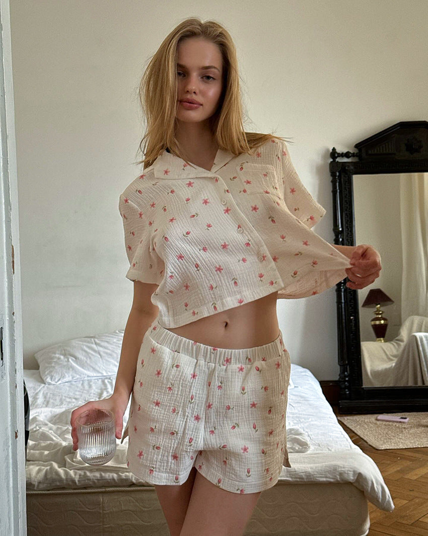 Thin Cotton Printed Comfortable  Home Wear