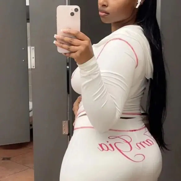 2-Piece Zip-Up Streetwear Set