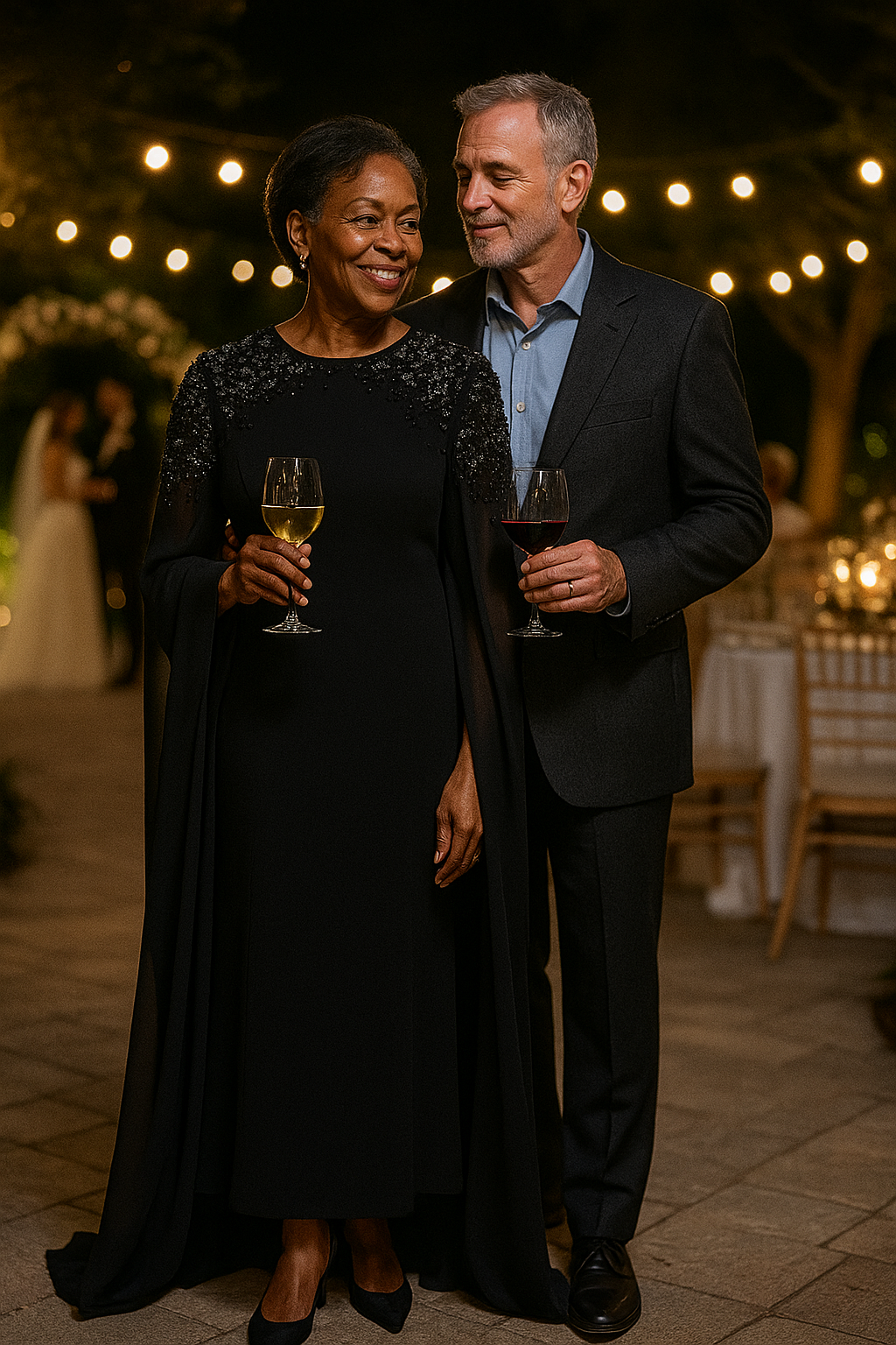 Celestial Radiance Crystal Evening Gown