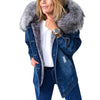 Fleece-Lined Denim Jacket