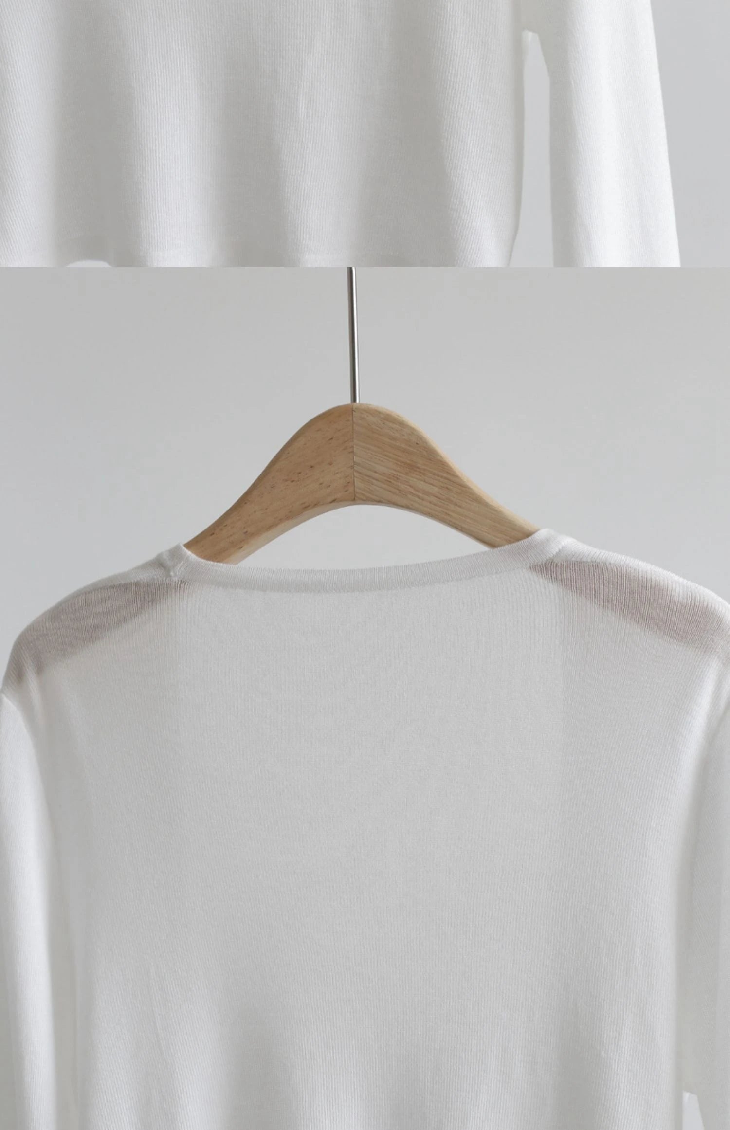 Short Ice Silk Knitted Sun Protection Cardigan