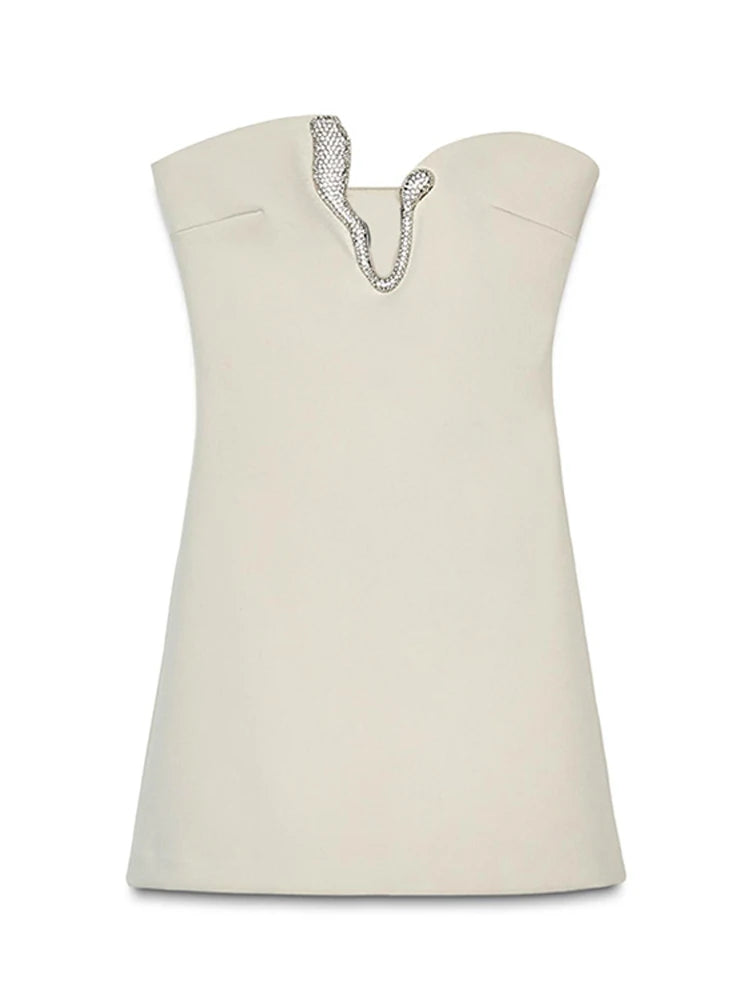 Rhea Rhinestone Skirt Set