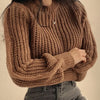 Cropped Knit Pullover