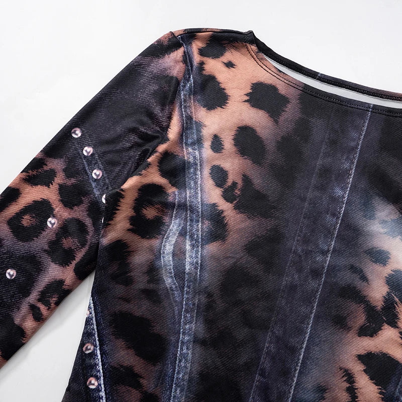 Wild Grace Mini Dress