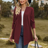 Loose Solid Color Cardigan