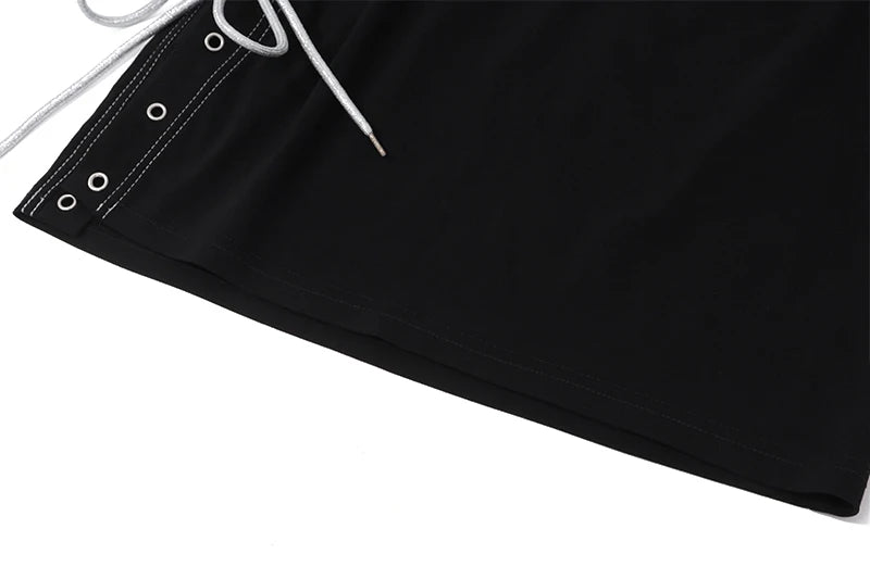 Off-Shoulder Crop Top & Mini Skirt Set