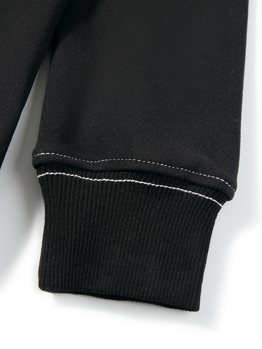 Cozy Retro Zip-Up Hoodie