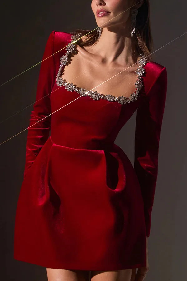 Marvella Velvet Dress