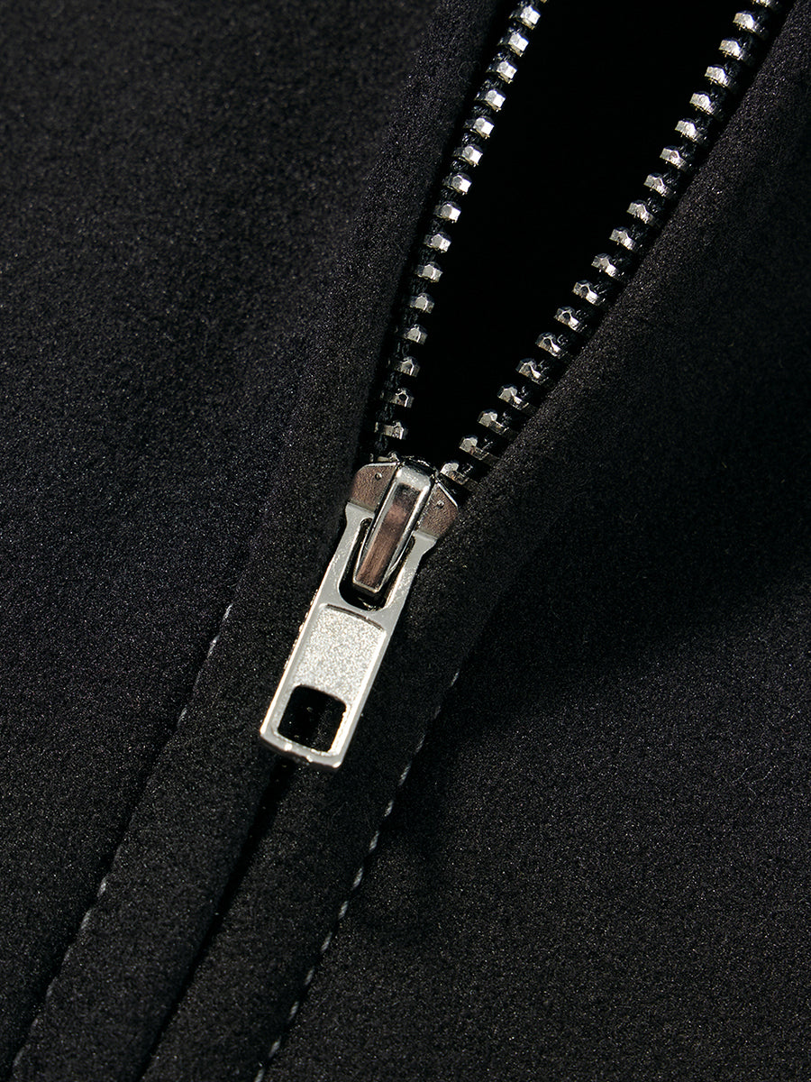 Cozy Retro Zip-Up Hoodie