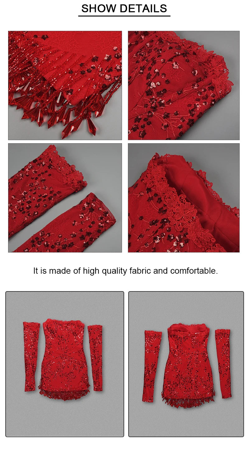 Aurelia Tassel Dress