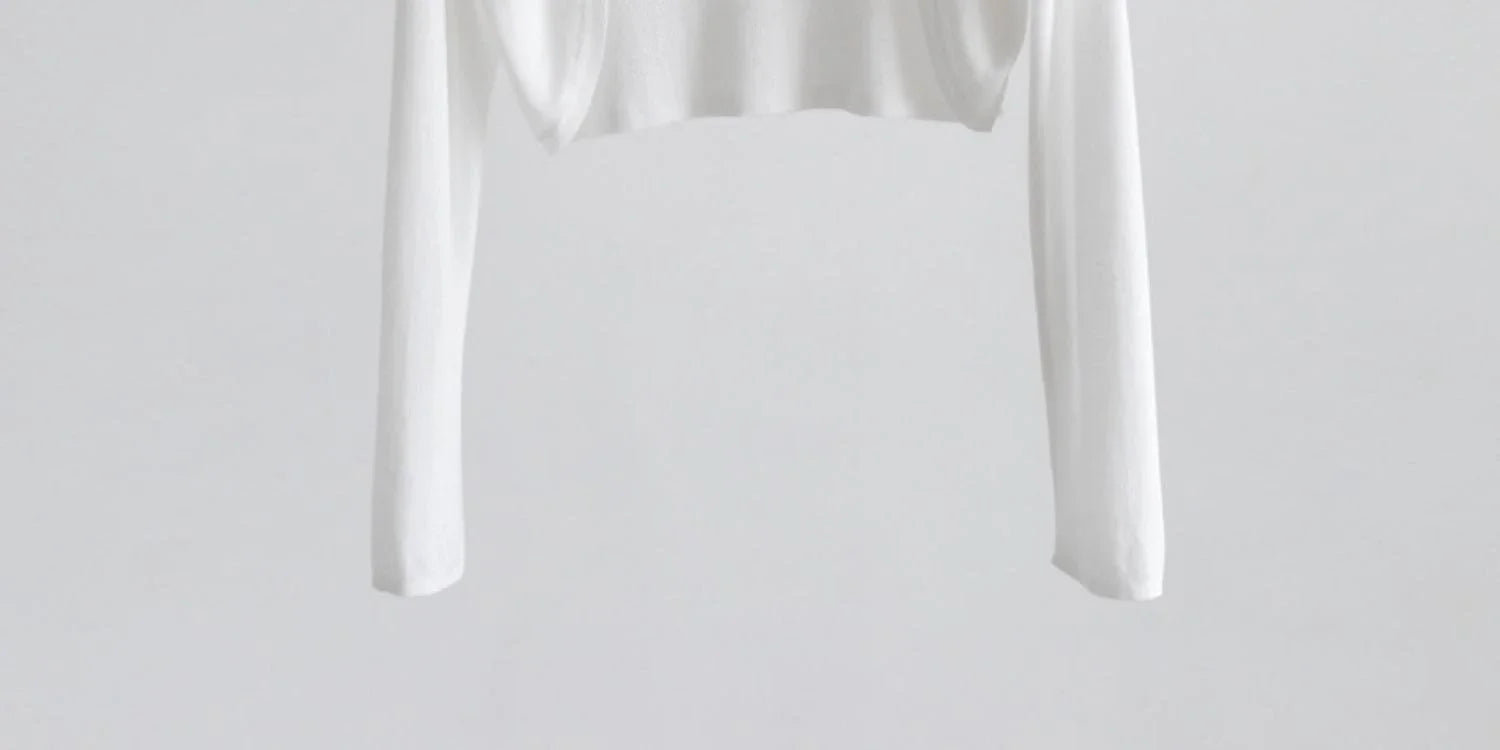 Short Ice Silk Knitted Sun Protection Cardigan