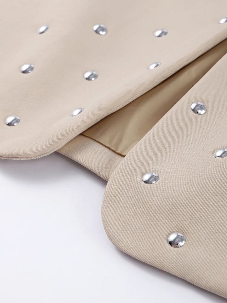 Rivet Luxe V-Neck Blazer Jacket