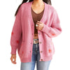 V-Neck Knit Cardigan