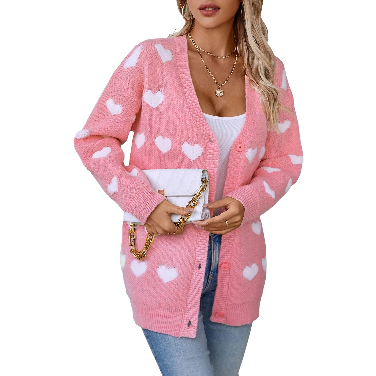 Cable Knit Shawl Collar Cardigan