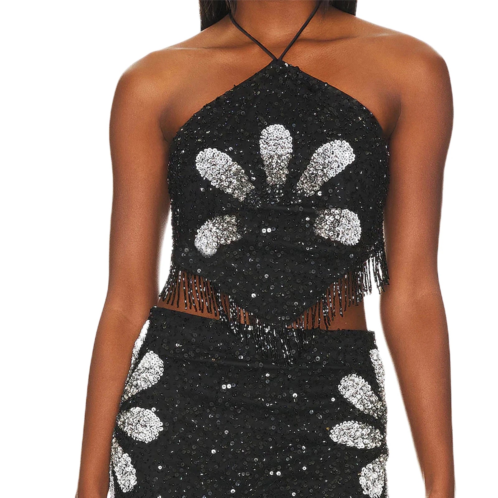 Lace Off-Shoulder Ruffle Blouse