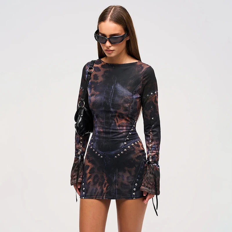 Wild Grace Mini Dress