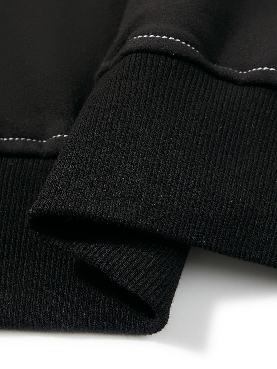 Cozy Retro Zip-Up Hoodie