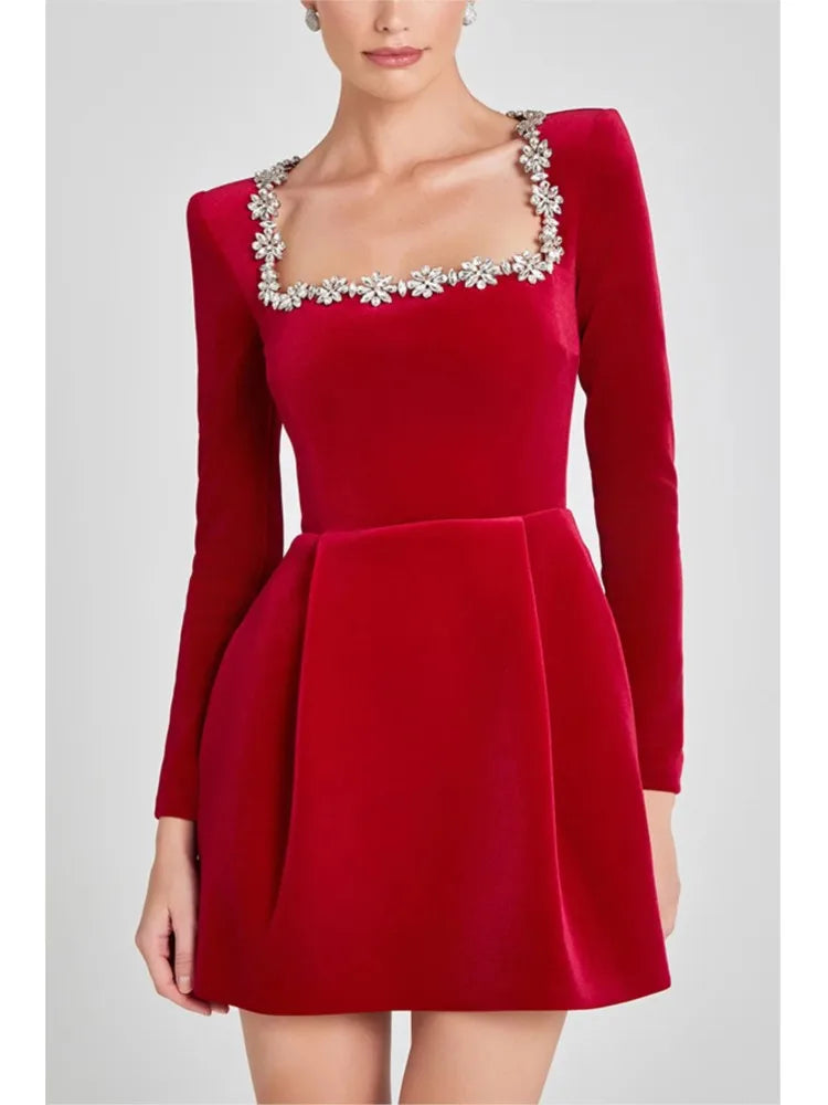 Marvella Velvet Dress