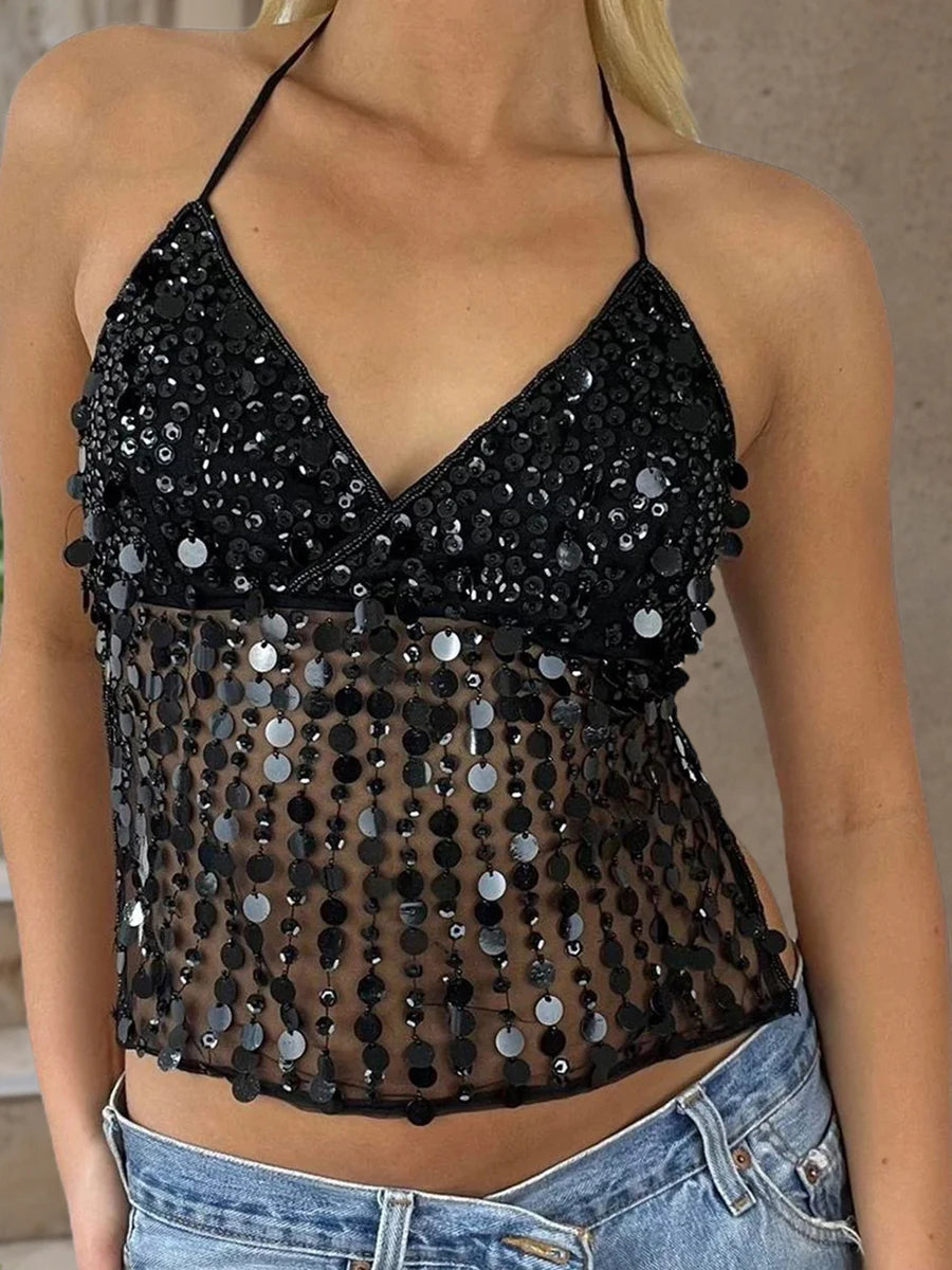 Lustre Halter Tank