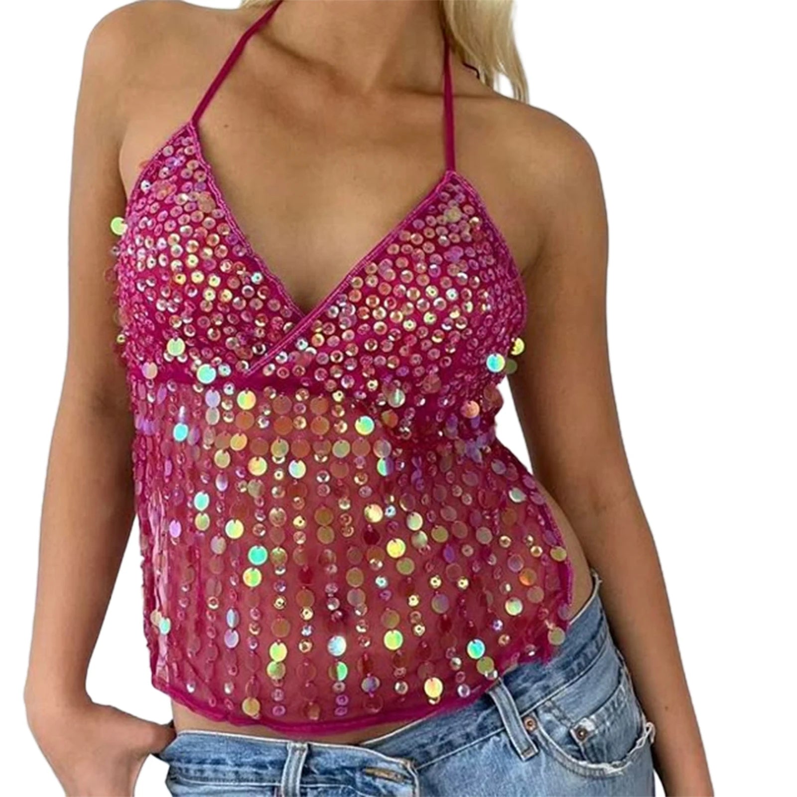 Lustre Halter Tank