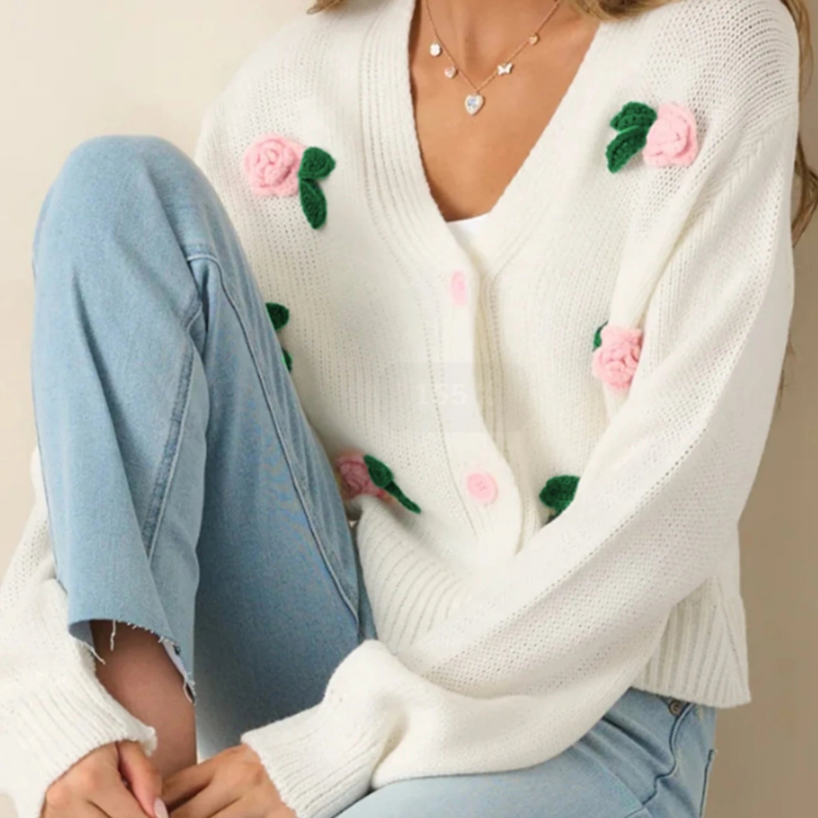 Minimalist Loose-Fit Knit Cardigan