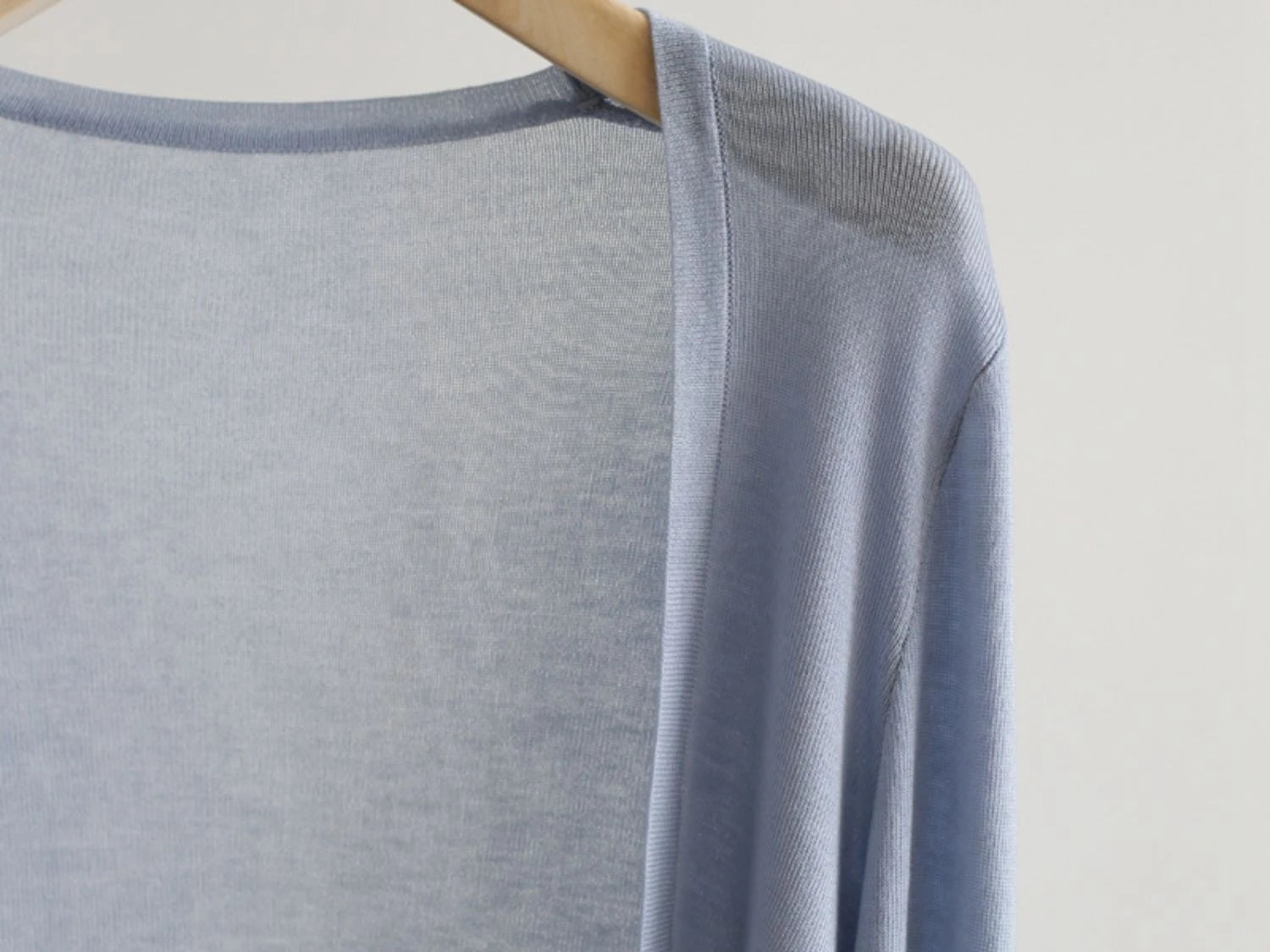 Short Ice Silk Knitted Sun Protection Cardigan