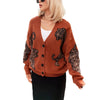 Tiger Print Knit Sweater