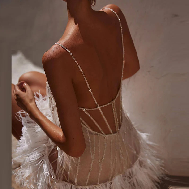 Celestia Glow Tassel Dress