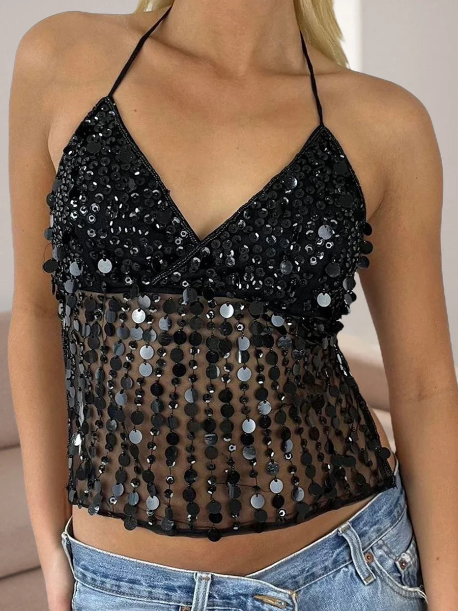 Lustre Halter Tank