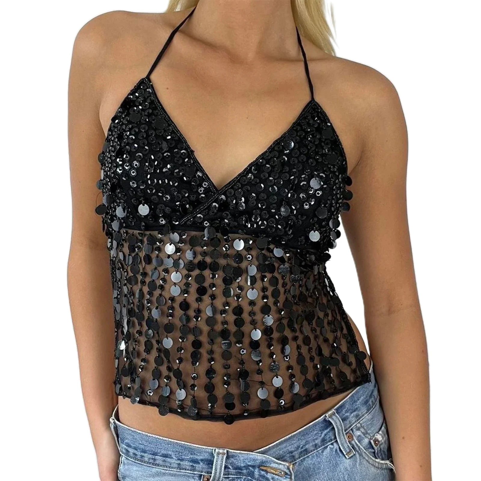 Lustre Halter Tank