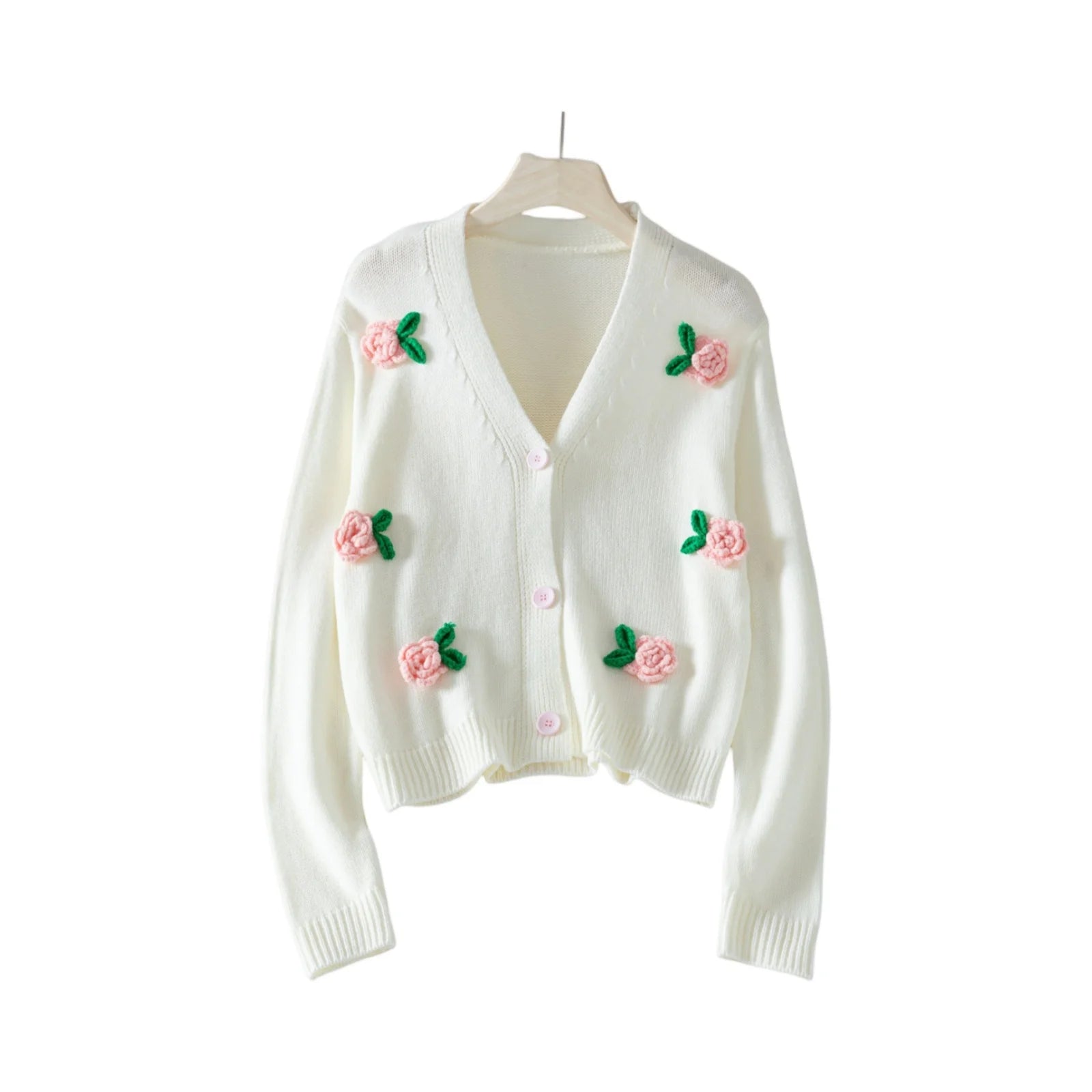 Minimalist Loose-Fit Knit Cardigan