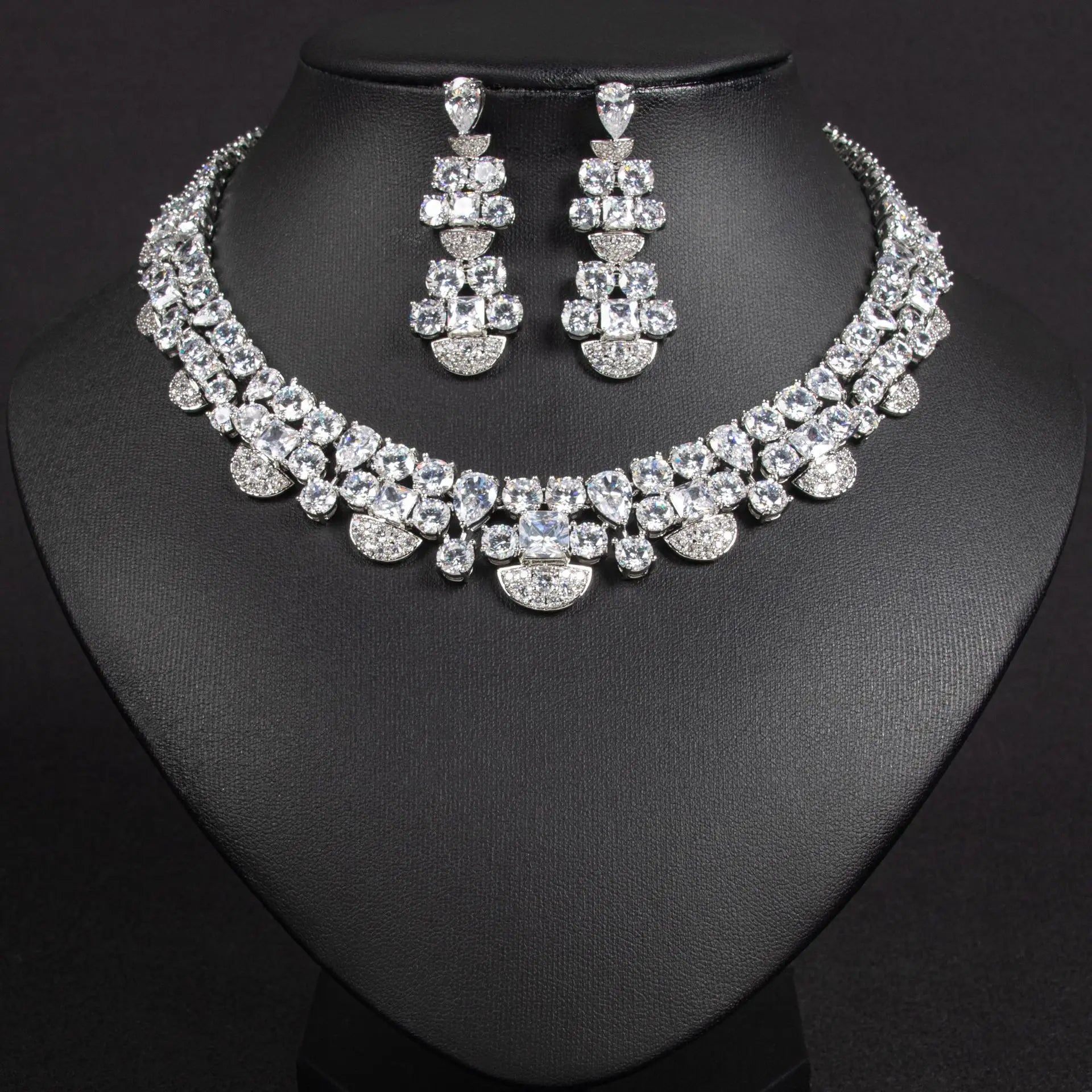 Eternal Radiance Cubic Zirconia Jewelry Set