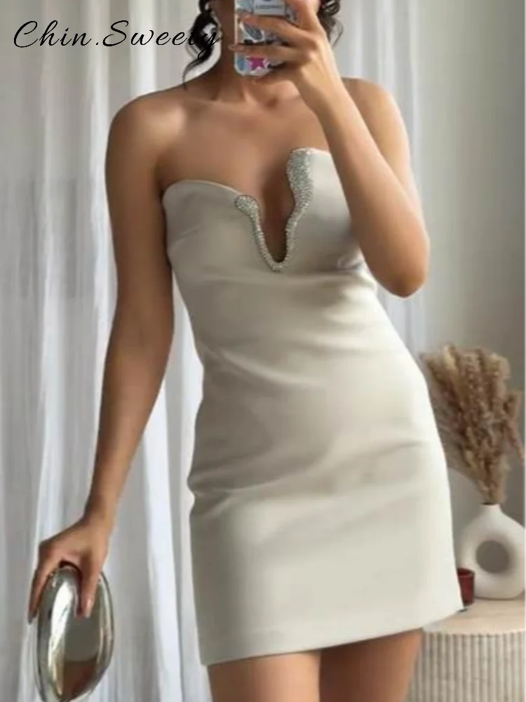 Rhea Rhinestone Skirt Set