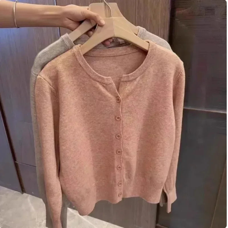Loose Fleece Knit Pullover
