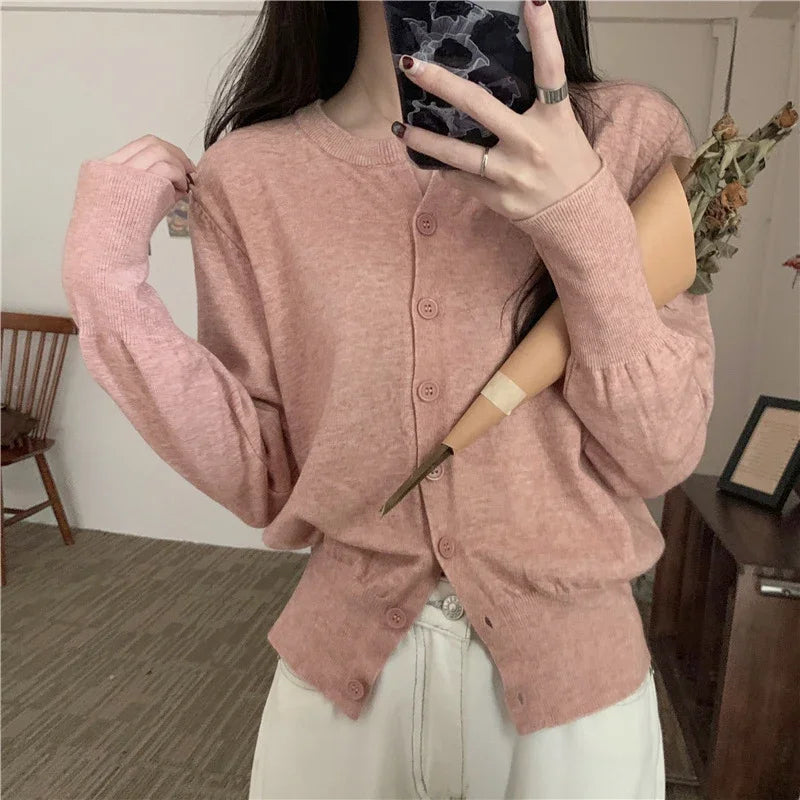 Loose Fleece Knit Pullover