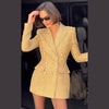 Lustrous Allure Sequin Blazer Jacket