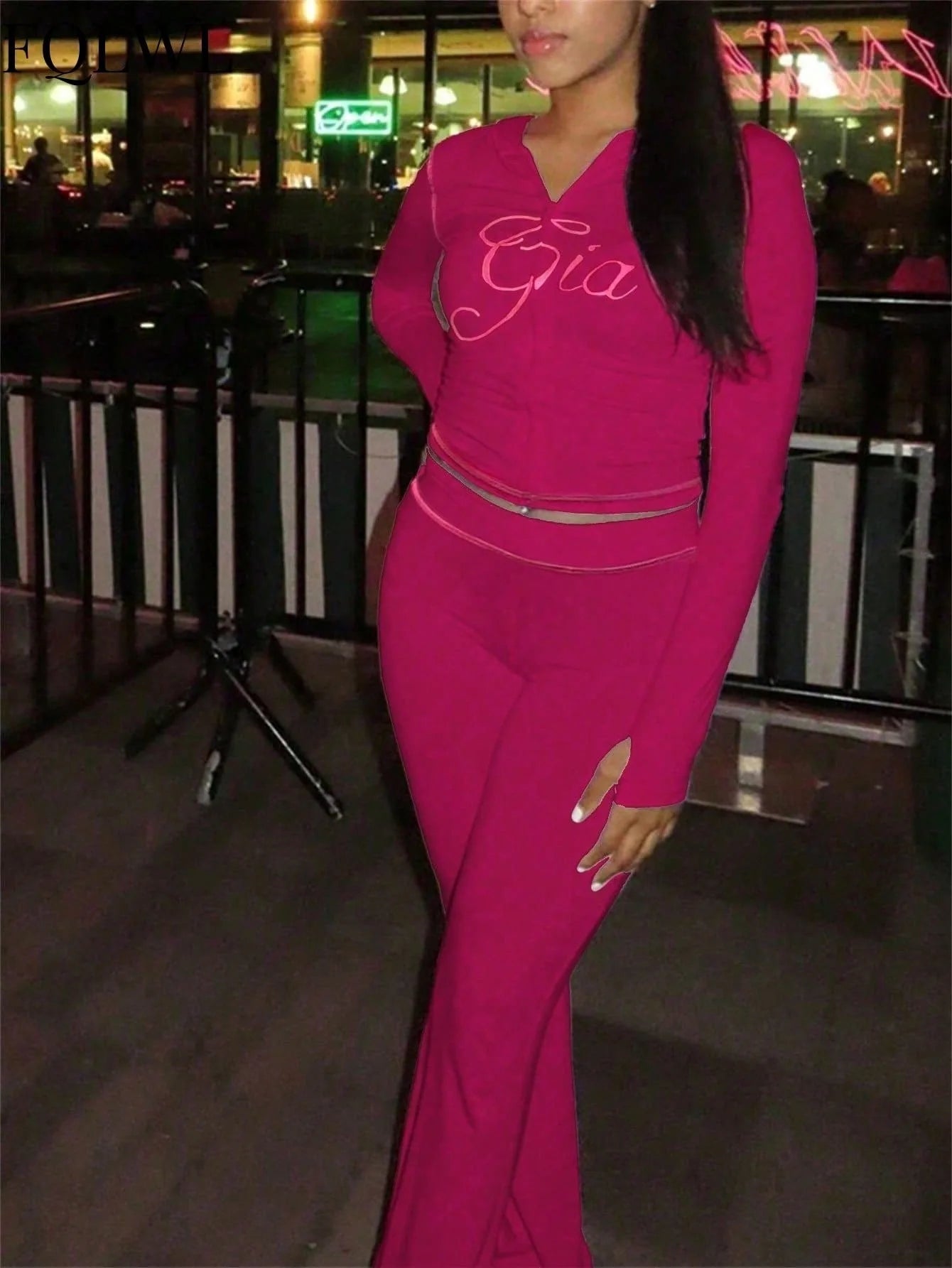 2-Piece Zip-Up Streetwear Set