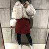 Faux Fur Lapel Coat