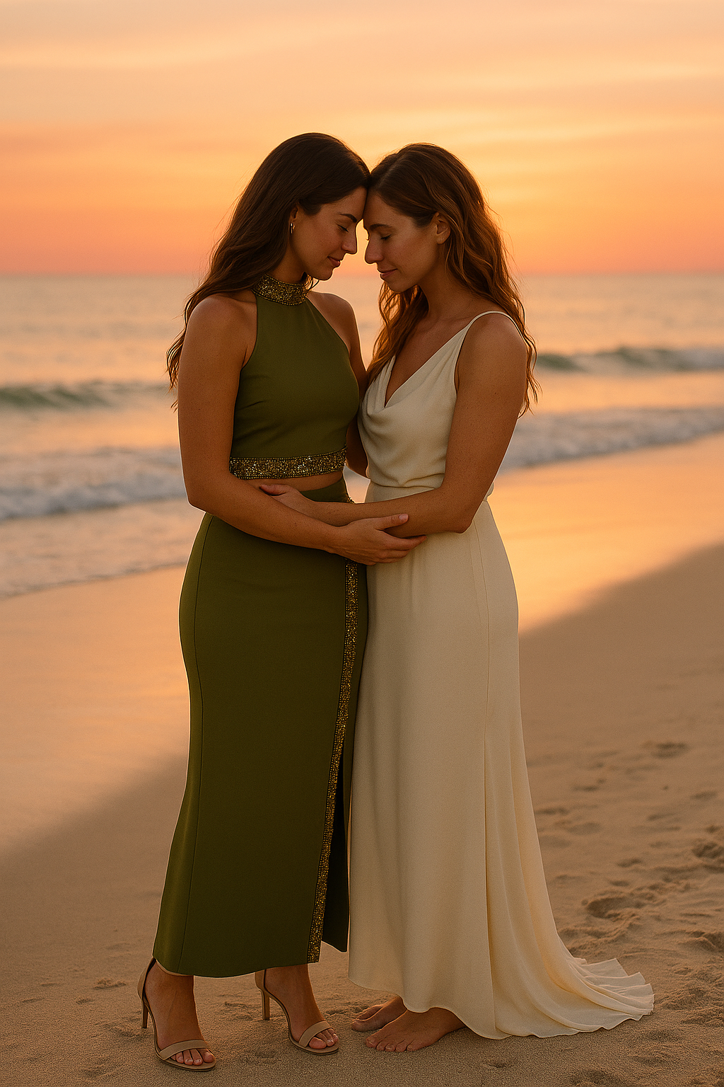 Azure Mirage Crystal Two-Piece Set